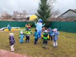 Озорной осенний дождик.