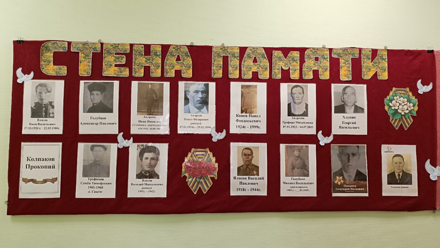 Стена памяти.