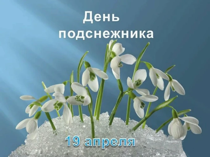 День подснежника.